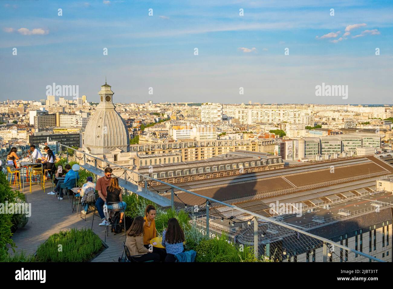 France, Paris, Rooftop Laho Stock Photo Alamy