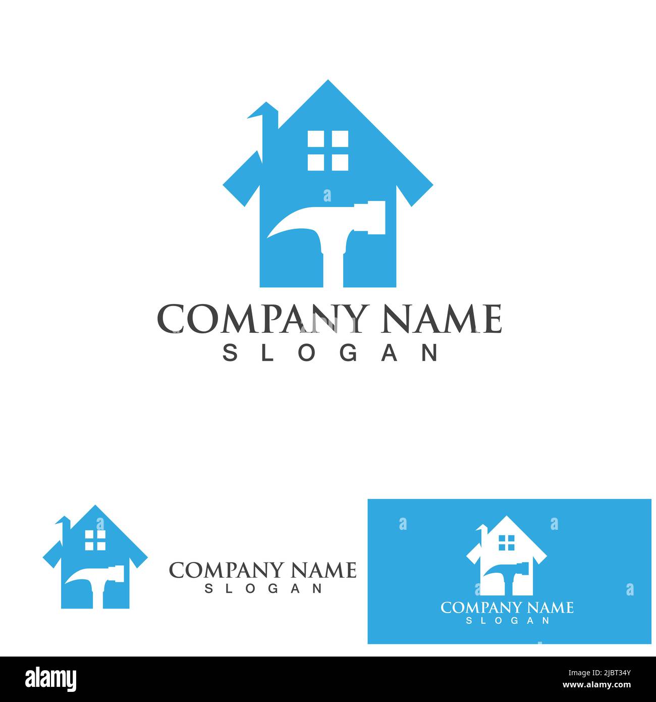 Home House repair logo and symbol vector Stock Vector Image & Art - Alamy