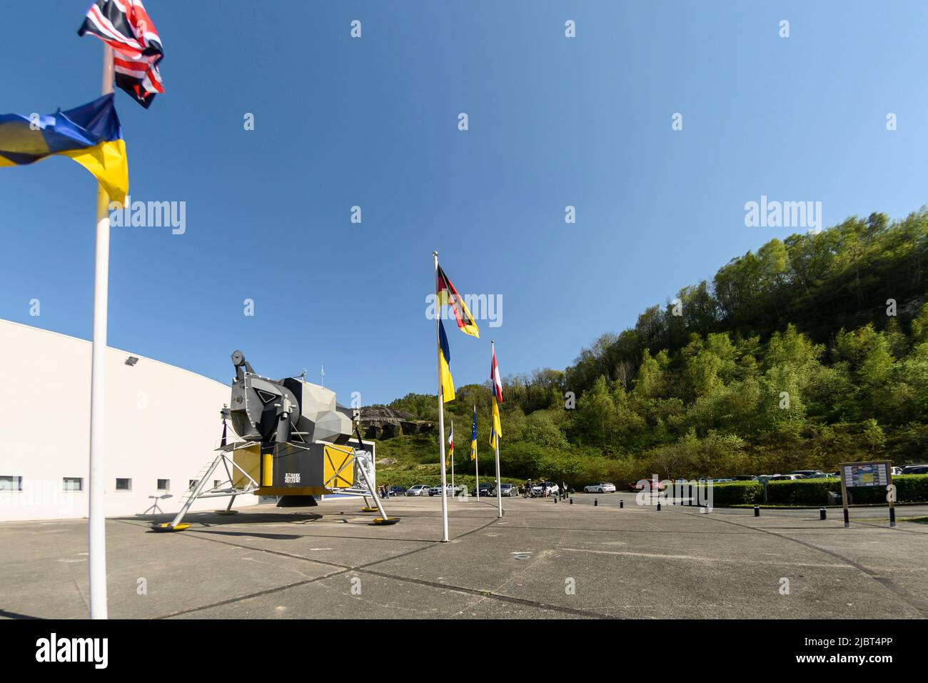 France, Pas de Calais, Saint-Omer, La Coupole, History Center, former V2 rocket construction galleries in 1944 Stock Photo