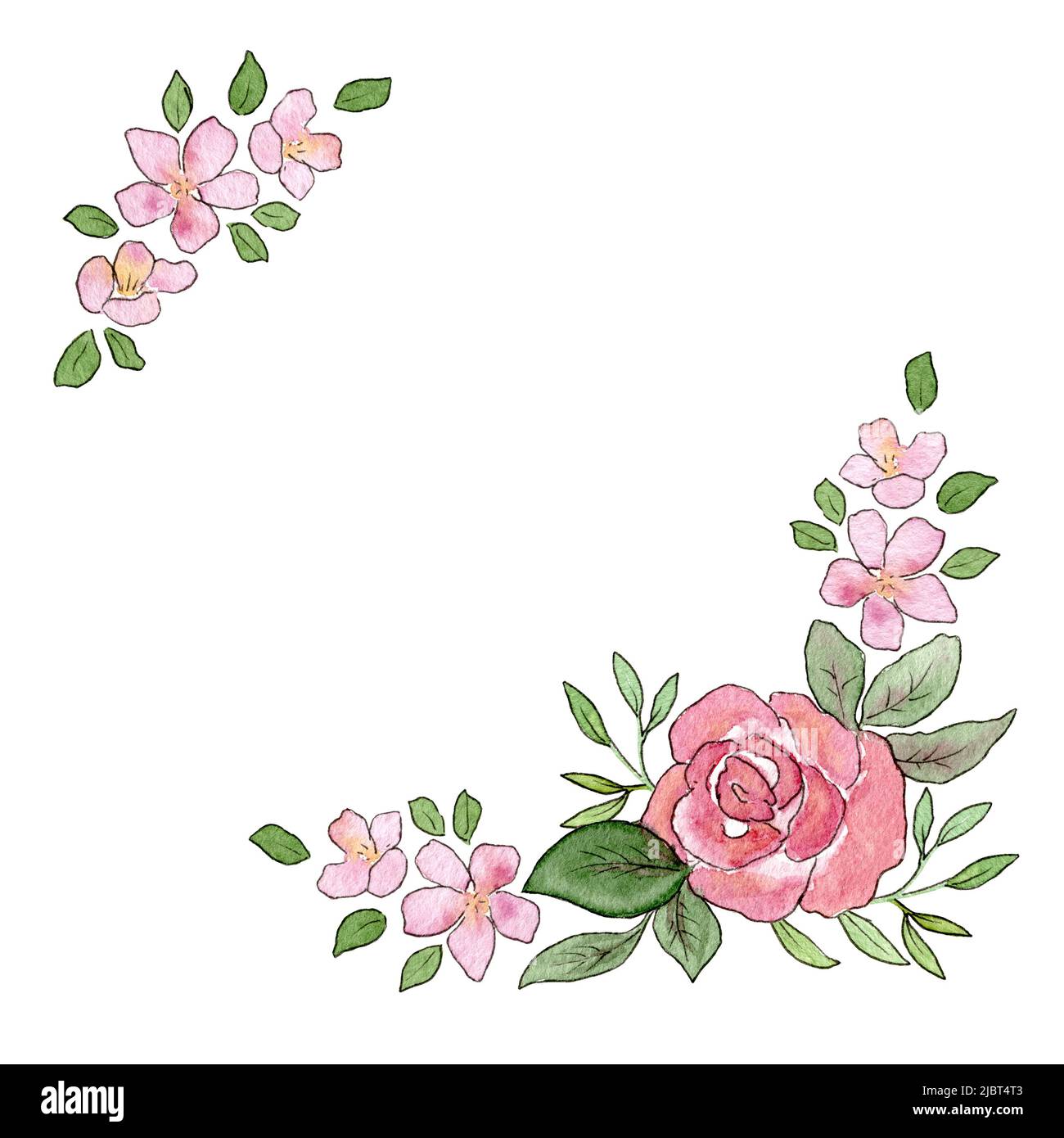 Border roses Cut Out Stock Images & Pictures - Page 2 - Alamy