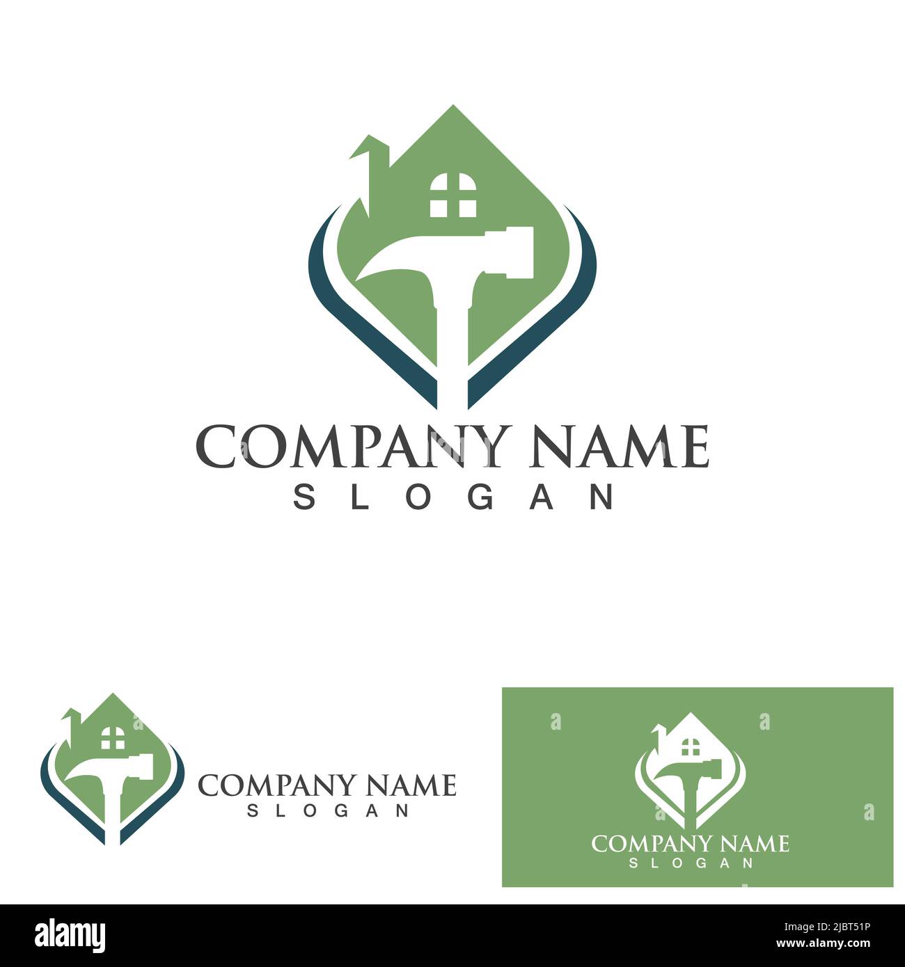 Home House repair logo and symbol vector Stock Vector Image & Art - Alamy