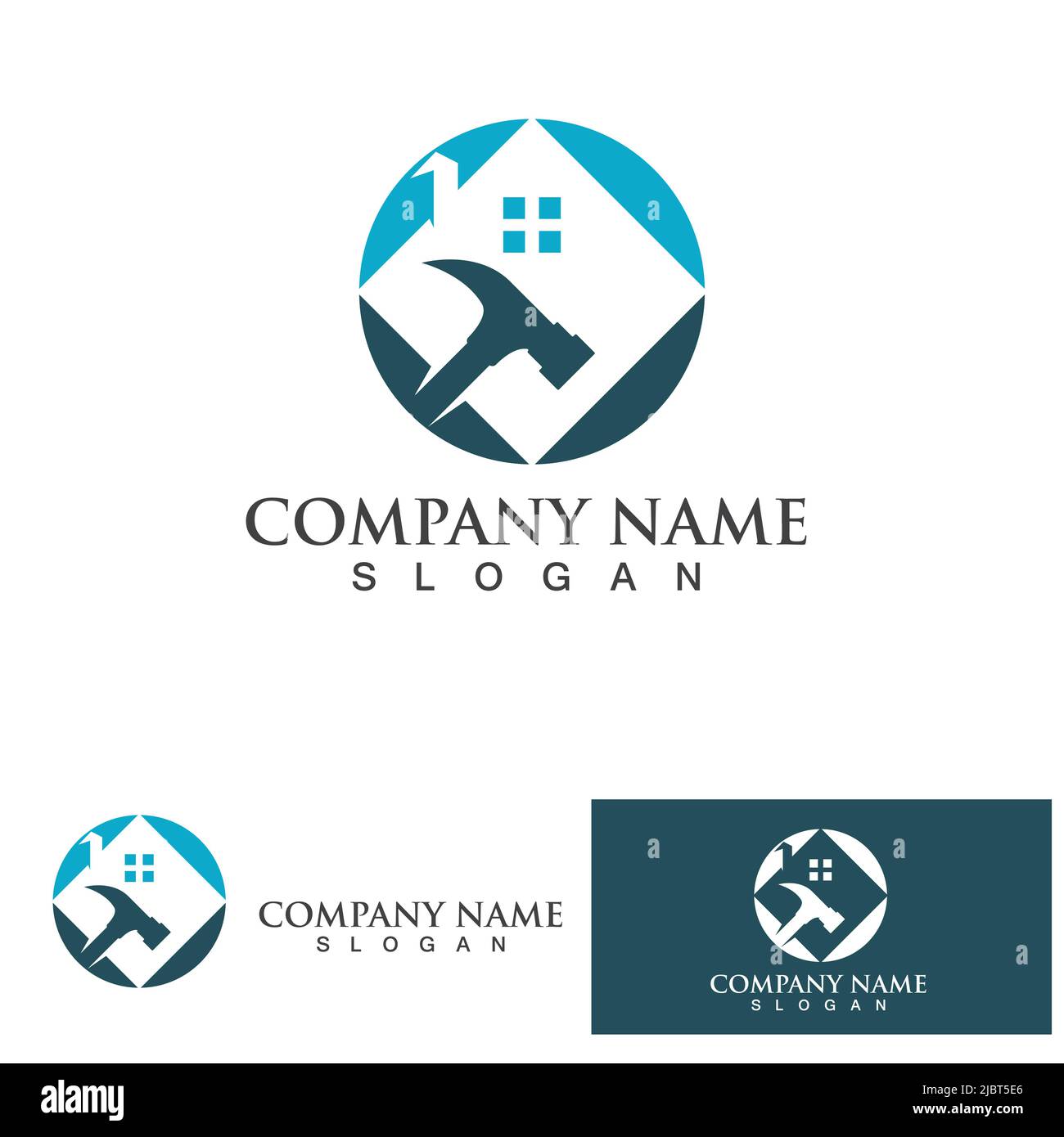 Home House repair logo and symbol vector Stock Vector Image & Art - Alamy
