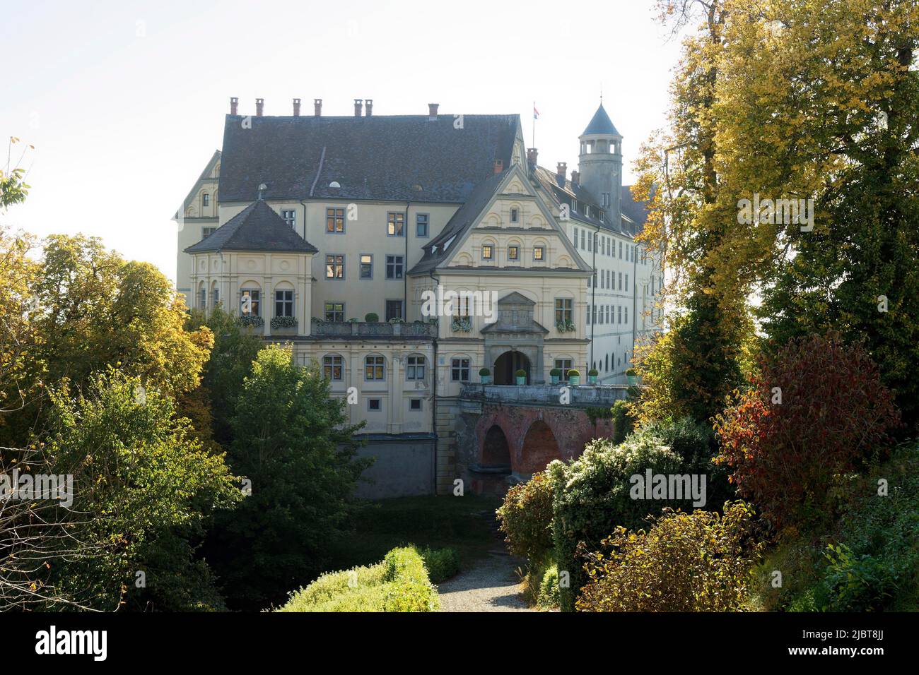 Germany, Baden Wurttemberg, Lake Constance (Bodensee), Linzgau, Castel Heiligenberg Stock Photo