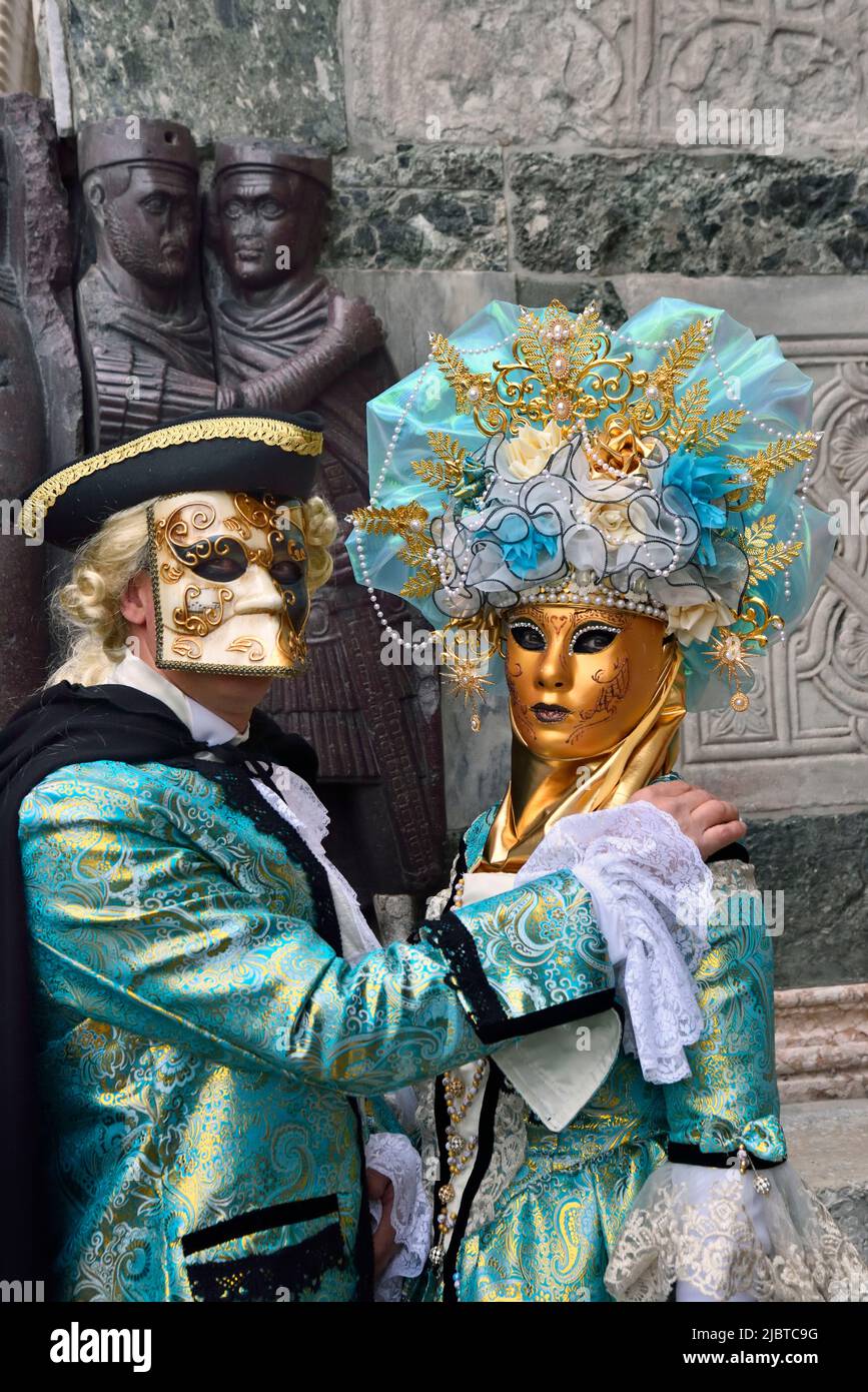 Italy, Venetia, Venice, listed as World Heritage by UNESCO, Venice carnival Stock Photo