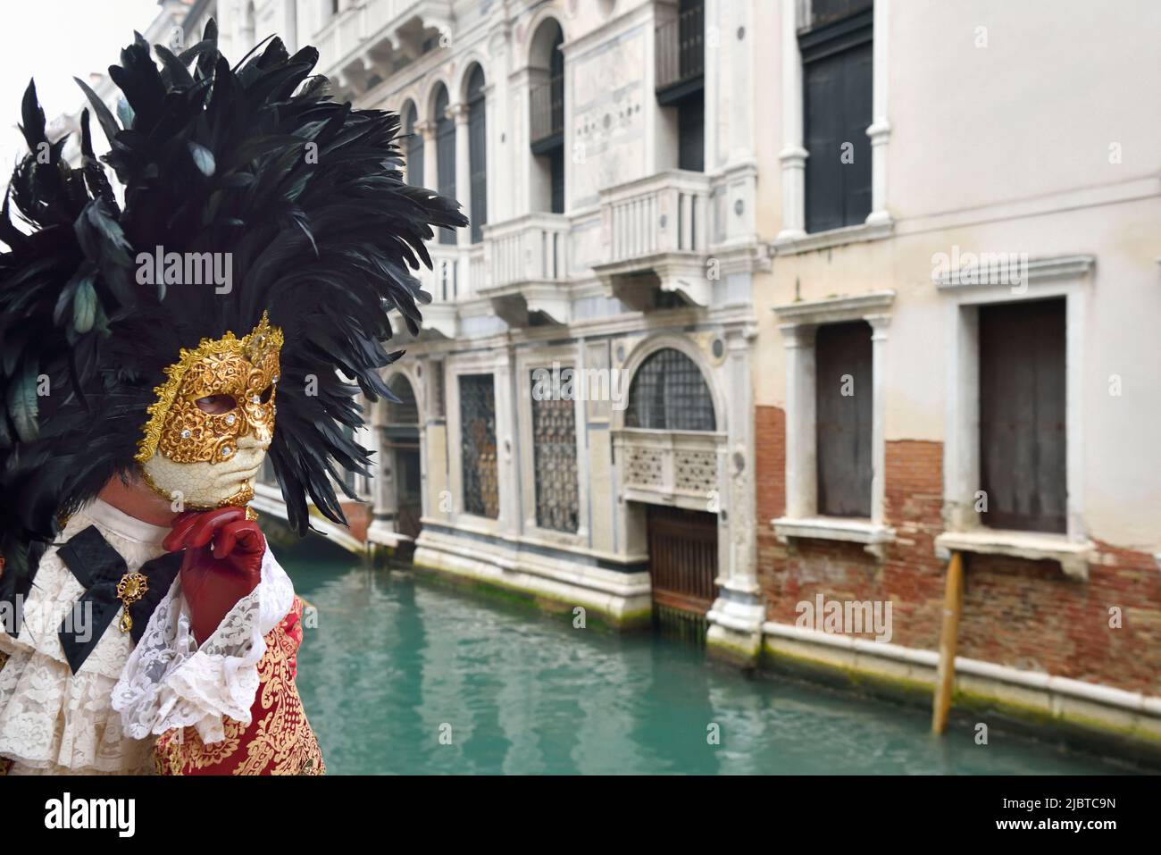 Italy, Venetia, Venice, listed as World Heritage by UNESCO, Venice carnival Stock Photo