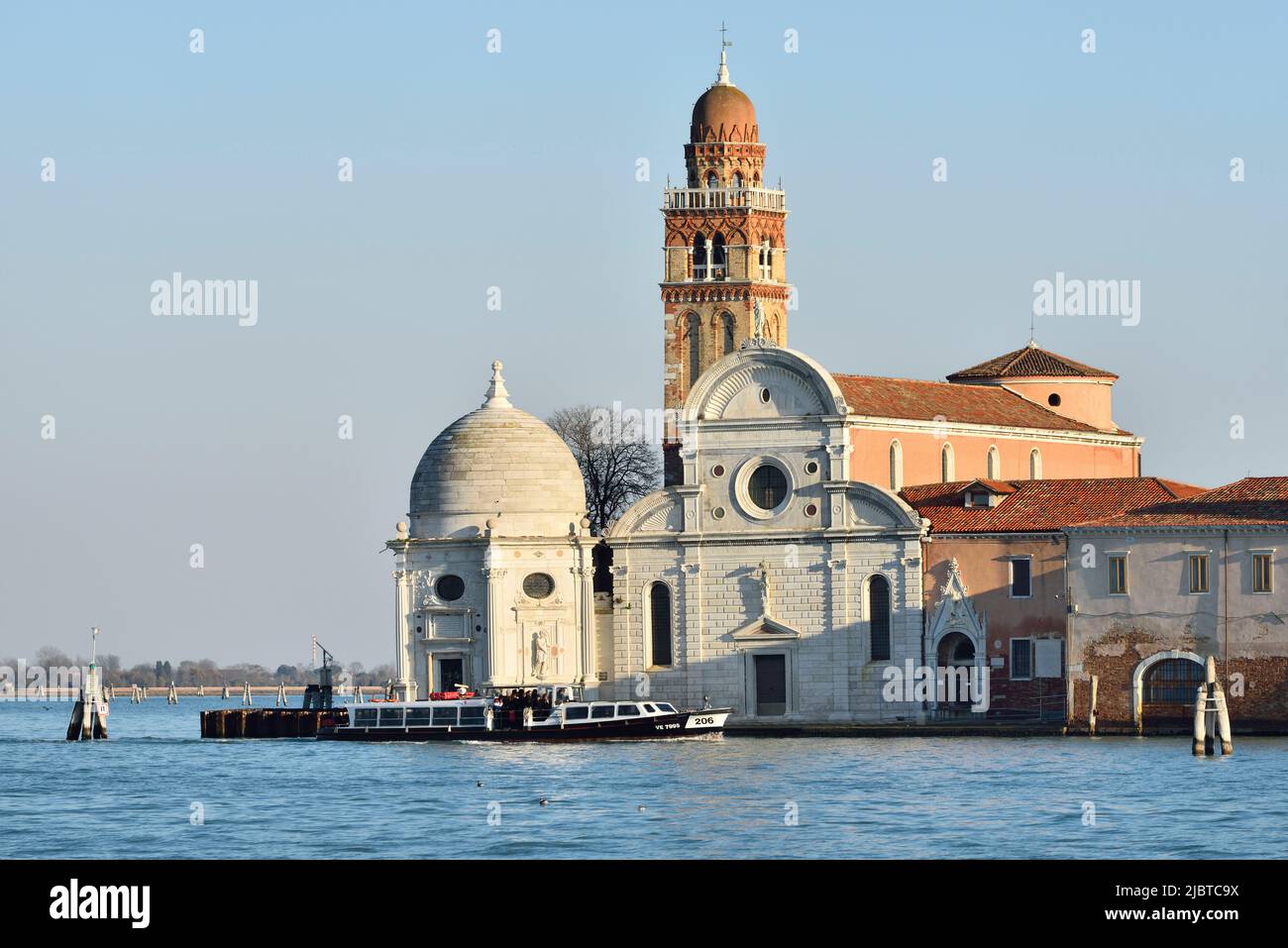 Italy, Venetia, Venice, listed as World Heritage by UNESCO, San Michele in Isola church Stock Photo