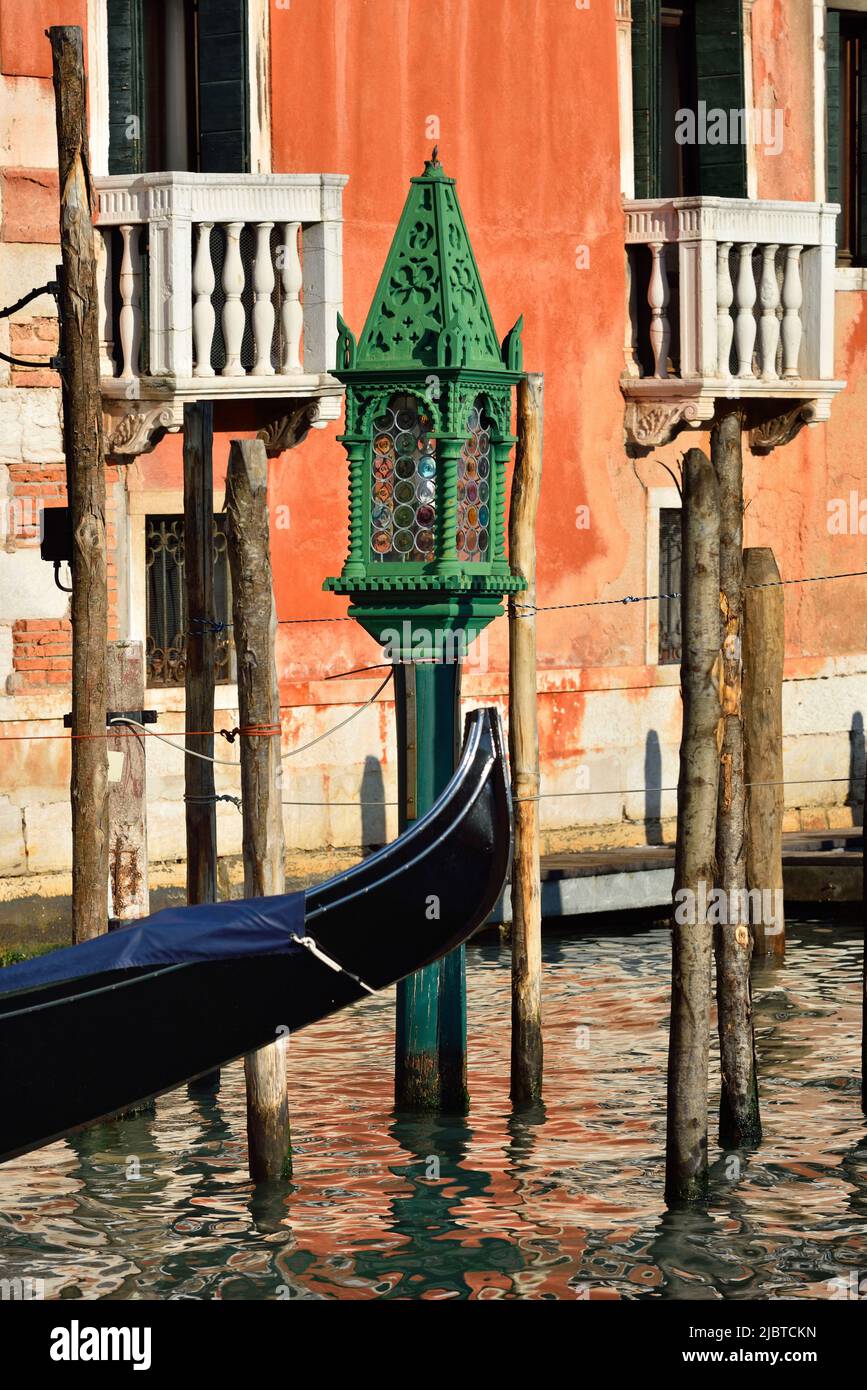 Italy, Venetia, Venice, listed as World Heritage by UNESCO, Grand Canal Stock Photo
