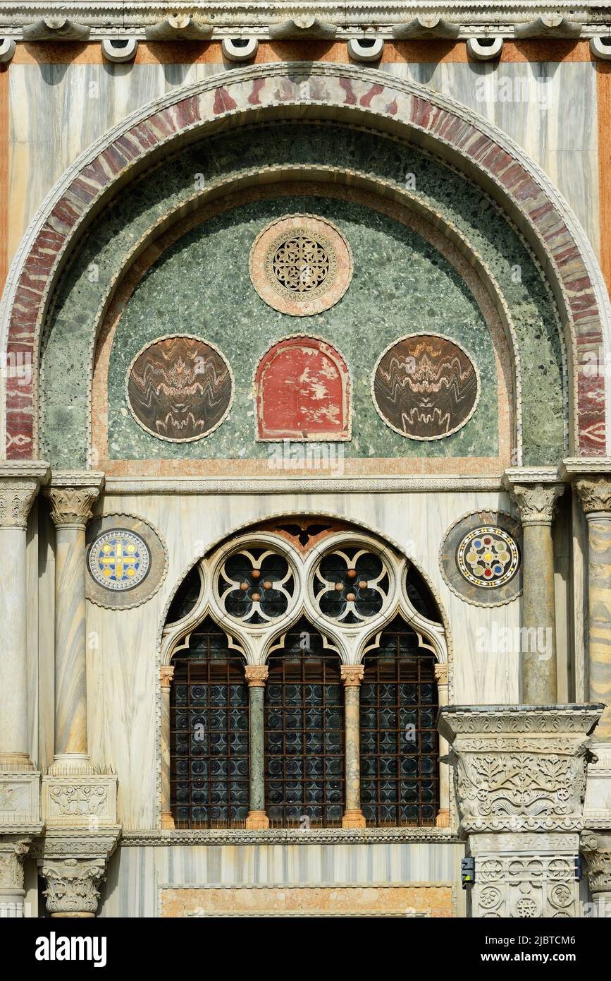 Italy, Venetia, Venice, listed as World Heritage by UNESCO, Saint Mark's Basilica Stock Photo