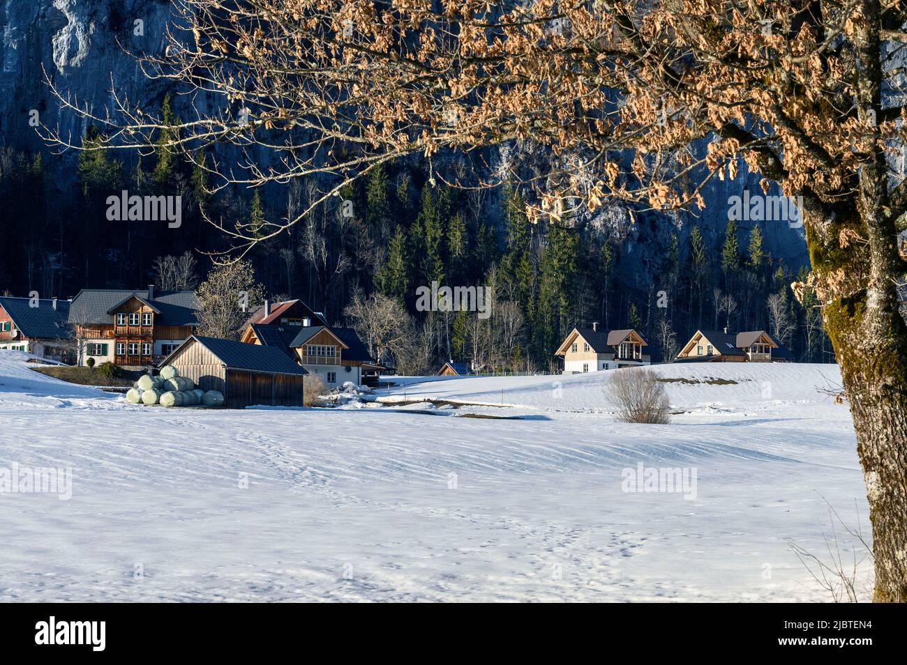 Austria, Ausseerland region, between Toplitzee and Grundlsee lakes Stock Photo