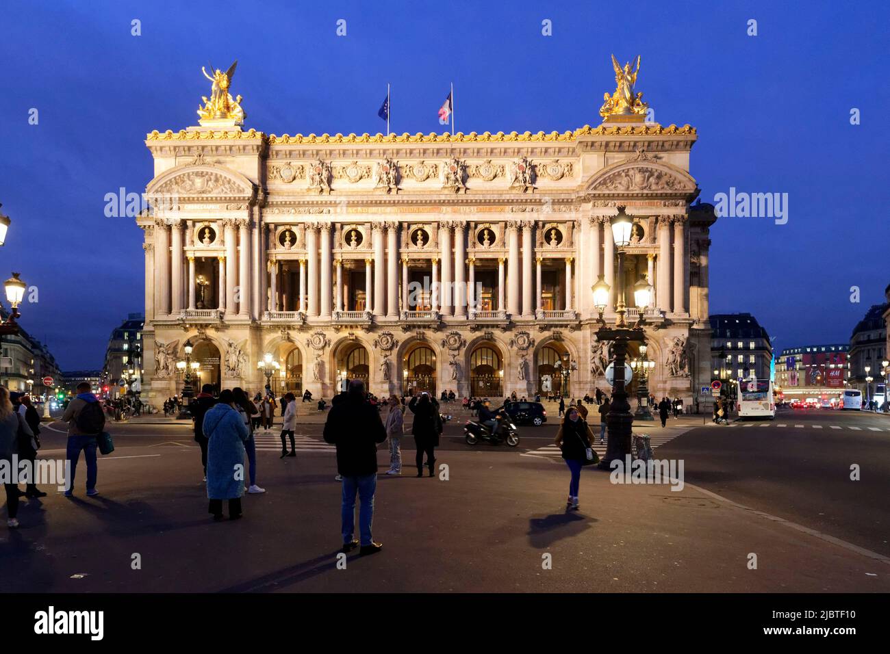 France, Paris, Garnier opera house Stock Photo