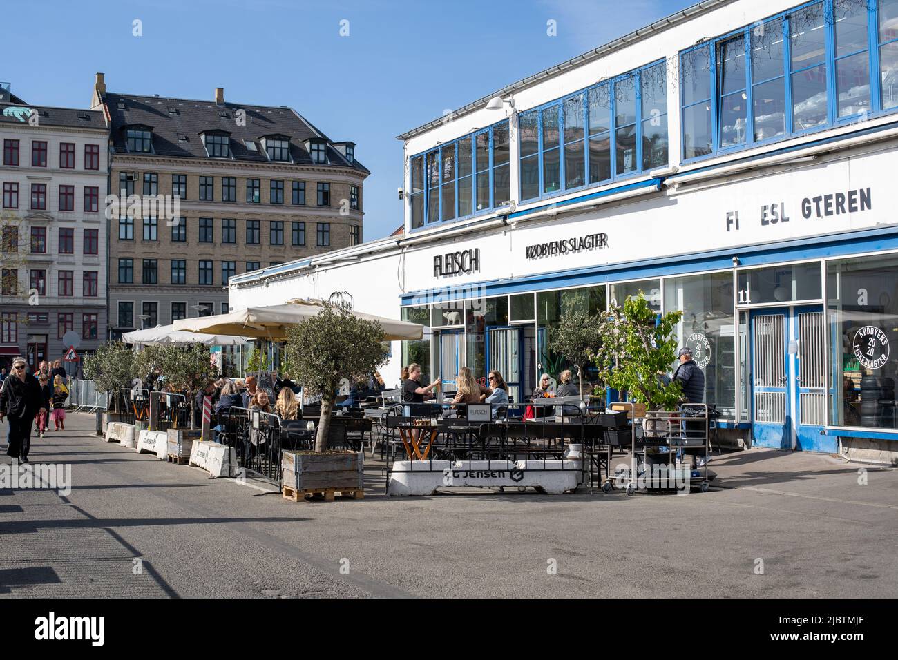 The Meatpacking District in Copenhagen Stock Photo