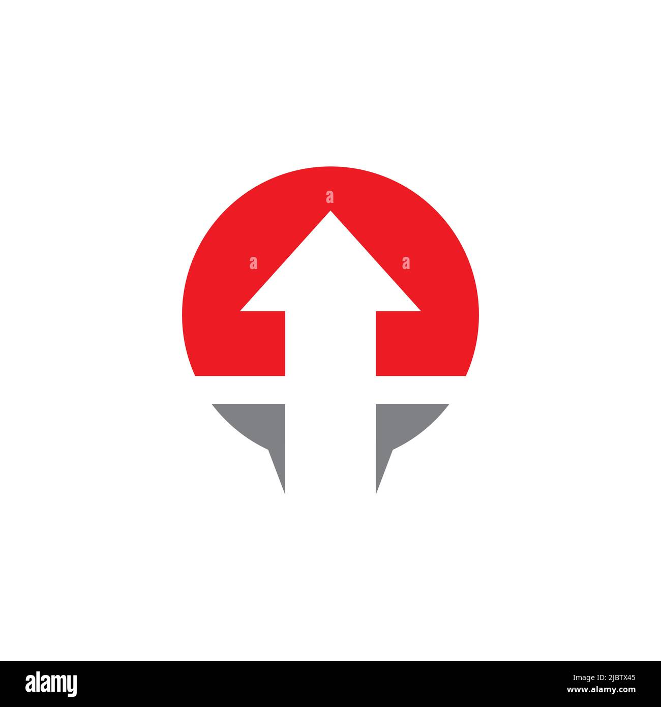 Arrow icon logo design Stock Vector Image & Art - Alamy