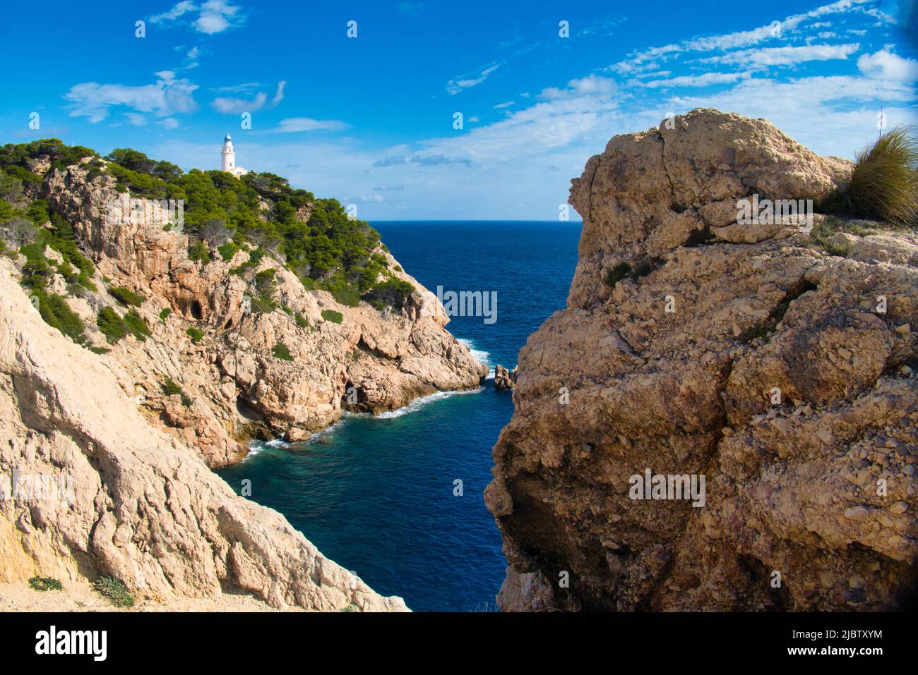 Cala Radjada Mallorca/ Spain Stock Photo