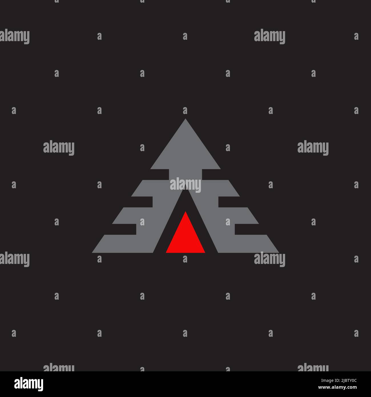 Arrow icon logo design Stock Vector Image & Art - Alamy