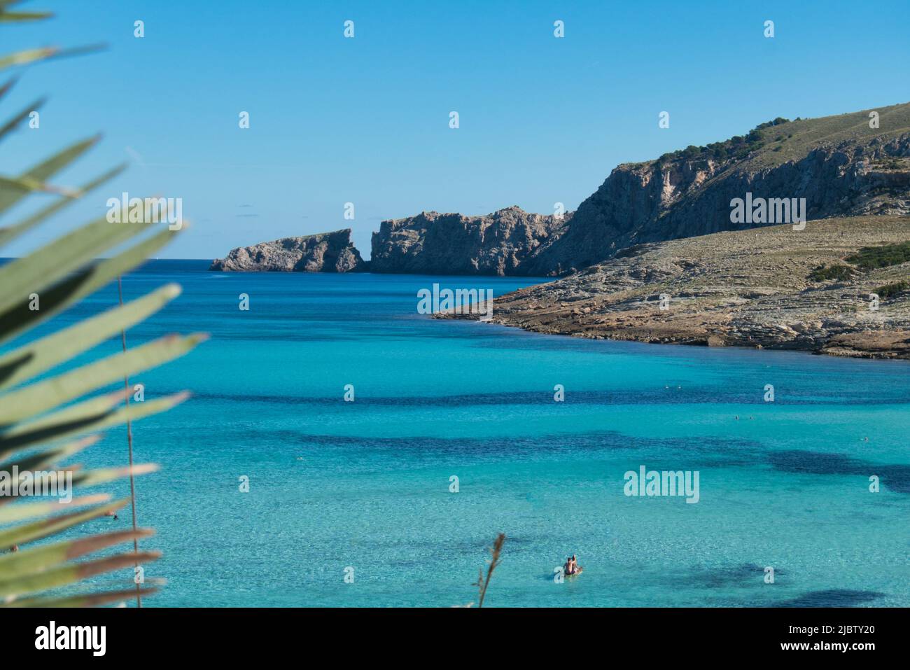 Cala Radjada Mallorca/ Spain Stock Photo