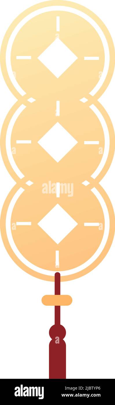 Old chinese coins Stock Vector Images - Alamy