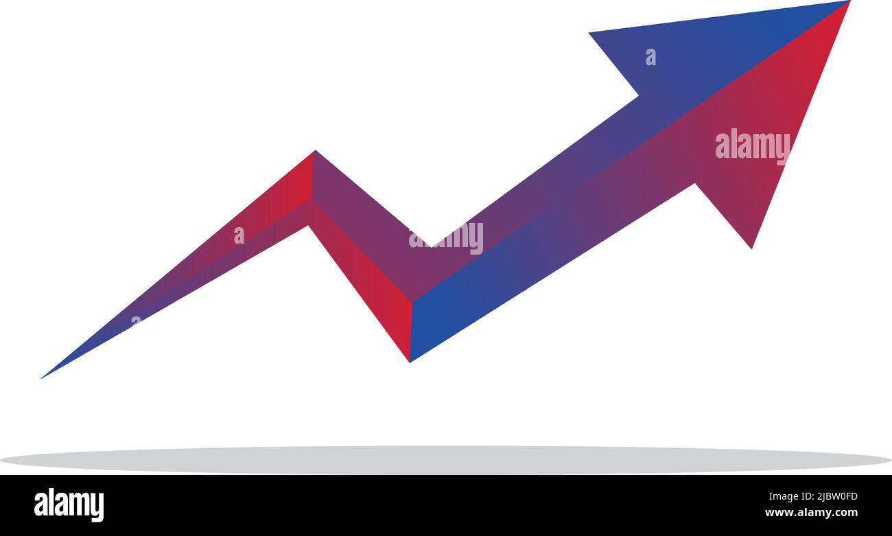 Arrow icon logo design template for business company Stock Vector Image ...
