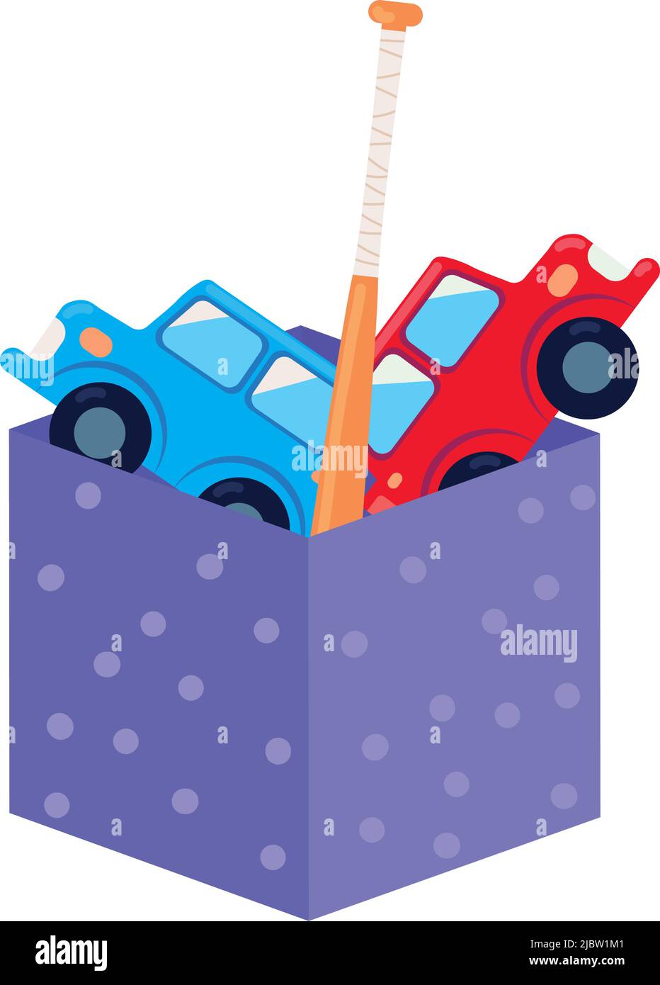toys box with cars Stock Vector Image & Art Alamy