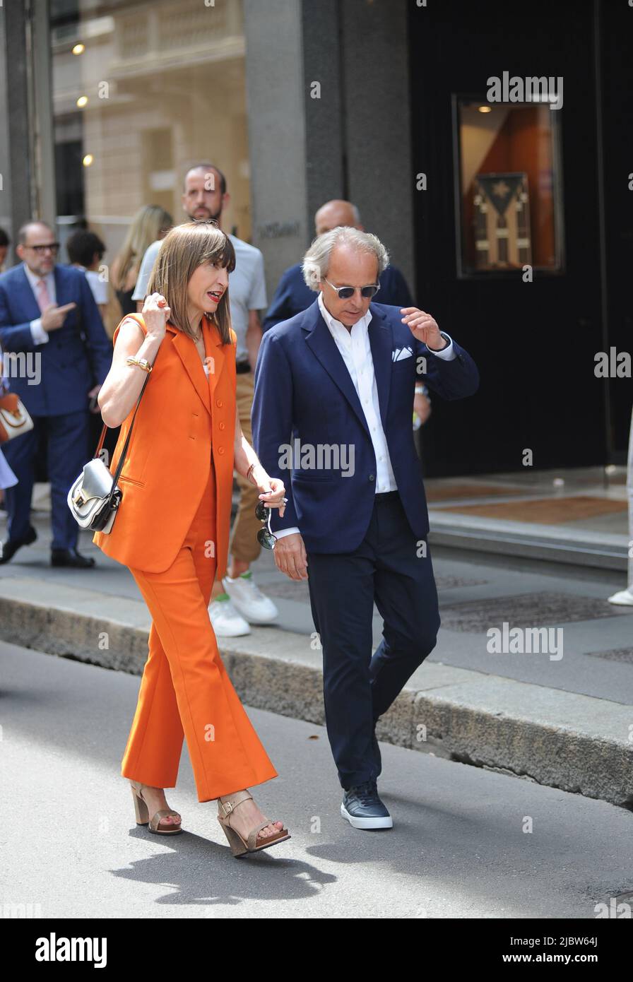 Milan, . 08th June, 2022. Milan, 08-06-2022 Andrea Della Valle, Diego’s