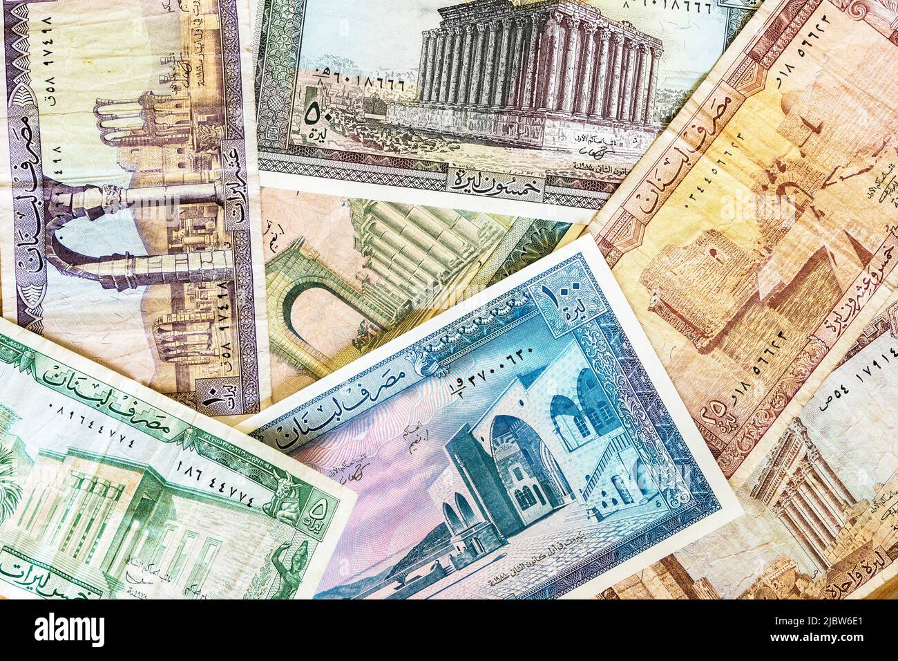 Old Lebanese Pound Bills From 1980 Currency Of Lebanon Stock Photo Alamy old-lebanese-pound-bills-from-1980-currency-of-lebanon-stock-photo-alamy