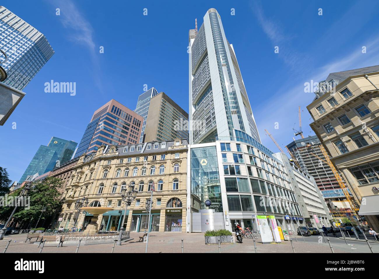 Commerzbank Hochhaus, Zentrale, Kaiserplatz, Frankfurt am Main, Hessen, Deutschland Stock Photo Commerzbank Hochhaus, Zentrale, Kaiserplatz, Frankfurt am Main, Hessen, Deutschland Stock Photo