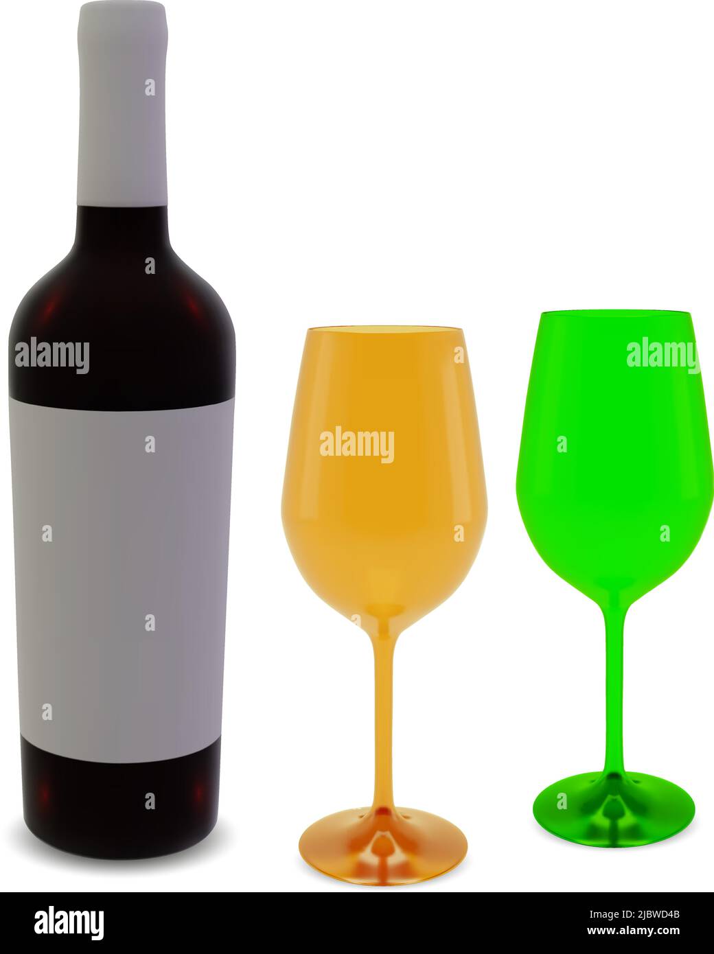 Alcohol isolated Stock Vector Images Alamy