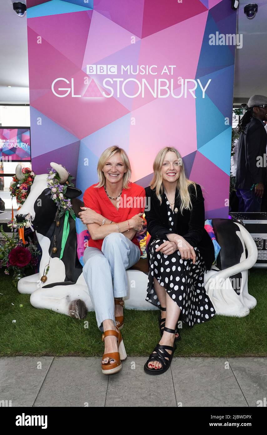 Jo Whiley And Lauren Laverne Arrive For The Screening Of BBC Two s jo-whiley-and-lauren-laverne-arrive-for-the-screening-of-bbc-two-s