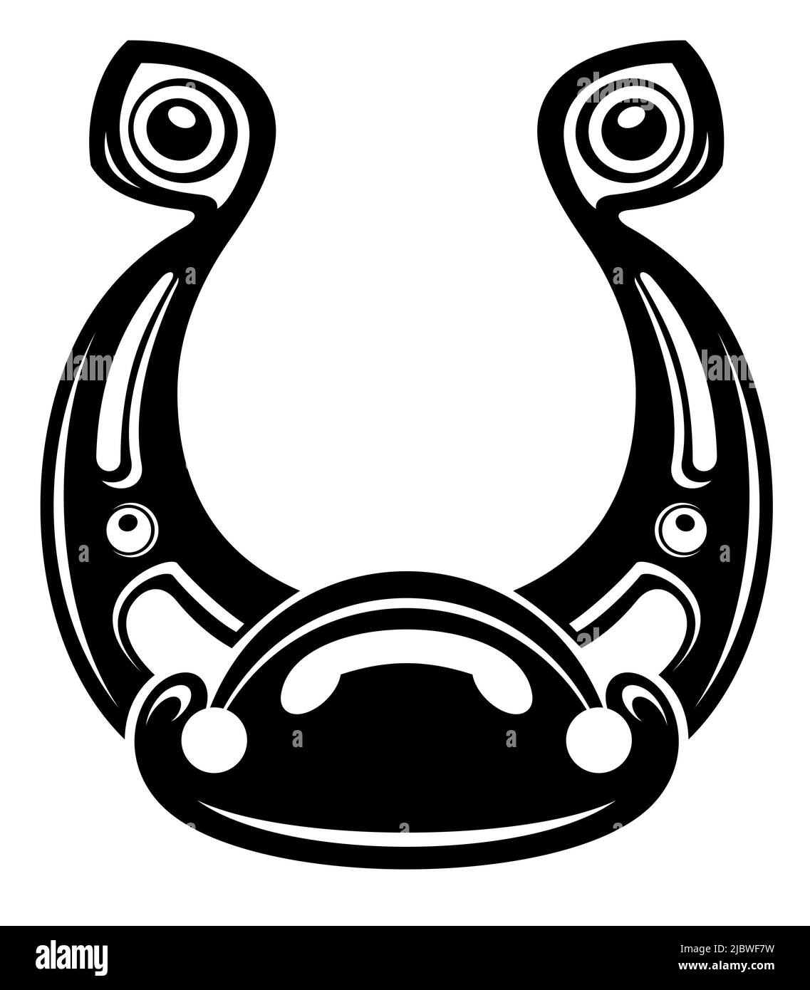 Cartoon horseshoe hires stock photography and images Alamy