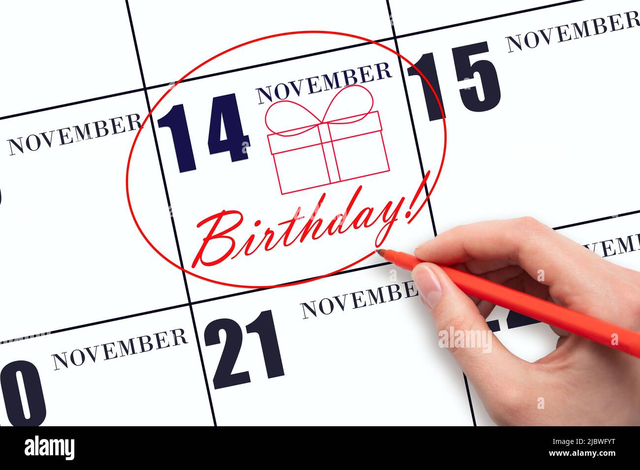 Birthday november 14 hi-res stock photography and images - Alamy