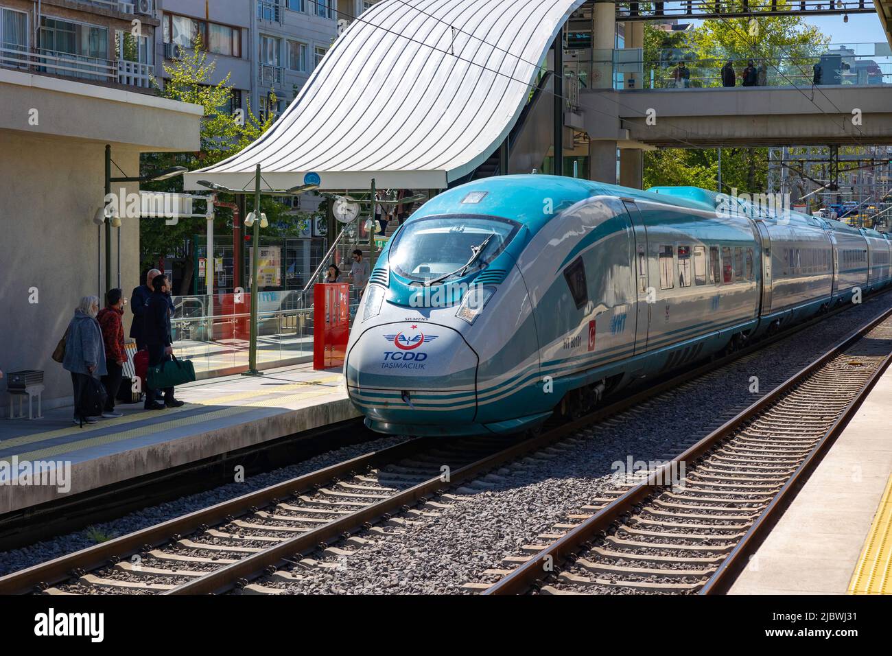 Turkey high speed railway system literally Yuksek Hizli Tren or YHT in