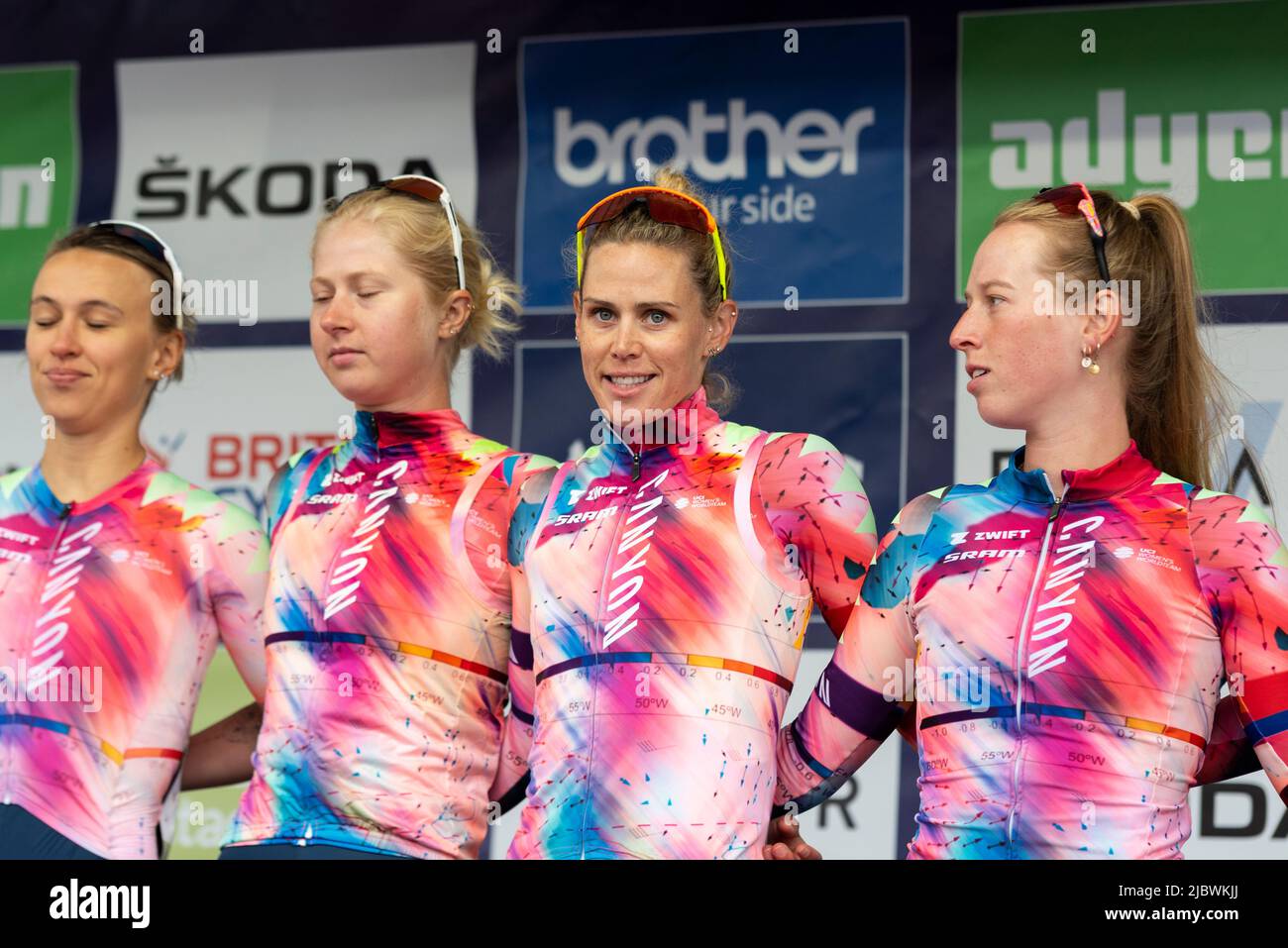 Tiffany Cromwell of Canyon/SRAM Racing at Colchester Sports Park for