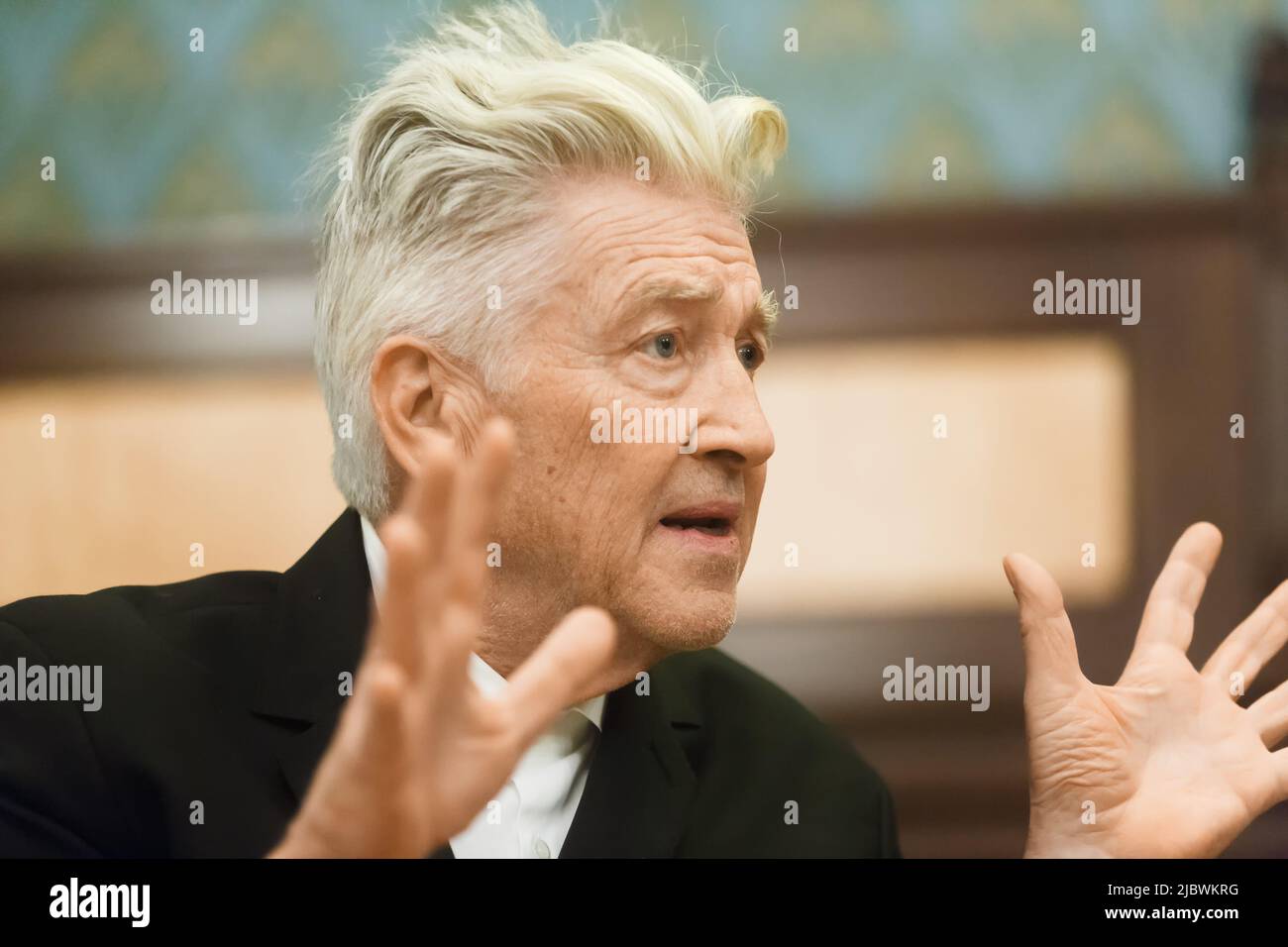 American film director, screenwriter, producer and actor David Lynch ...