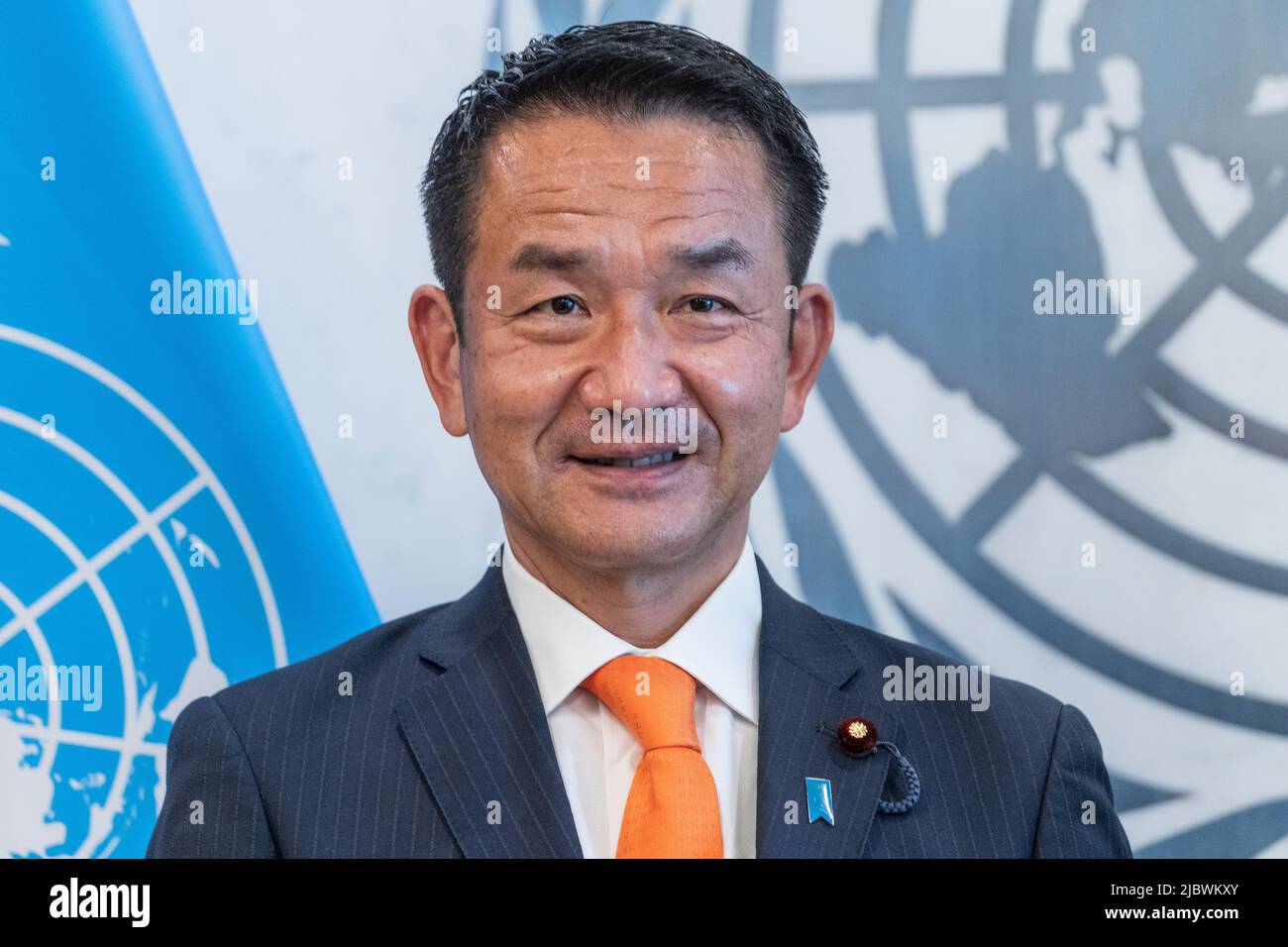 New York, NY June 8, 2022 Japan State Minister for Foreign Affairs