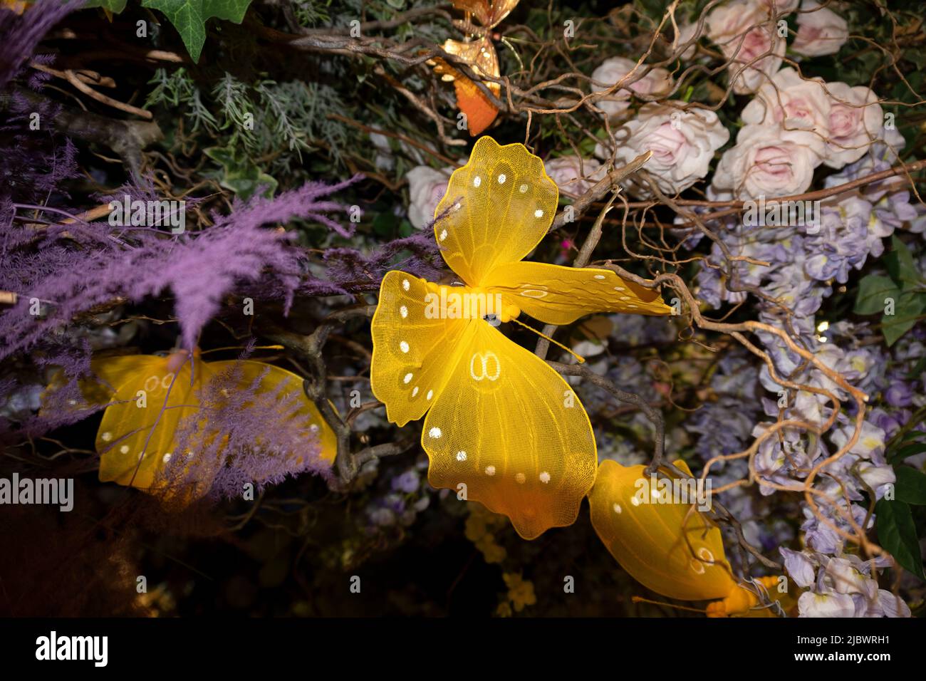 Floral paradise in West London during Chelsea flower show 2022,British