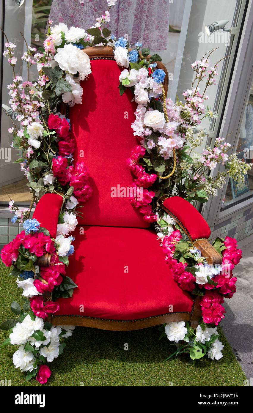 Floral paradise in West London during Chelsea flower show 2022,British