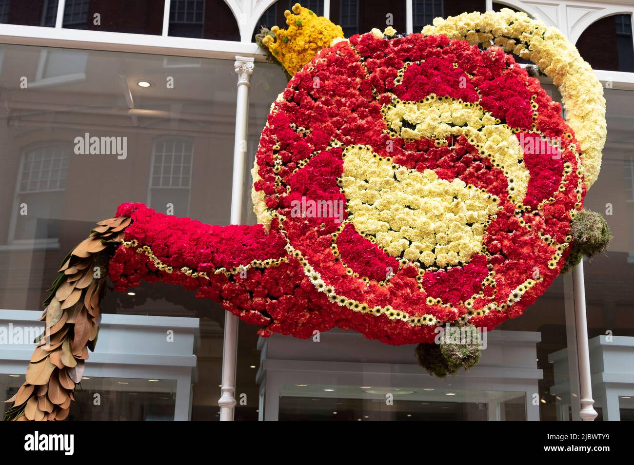 Floral paradise in West London during Chelsea flower show 2022,British