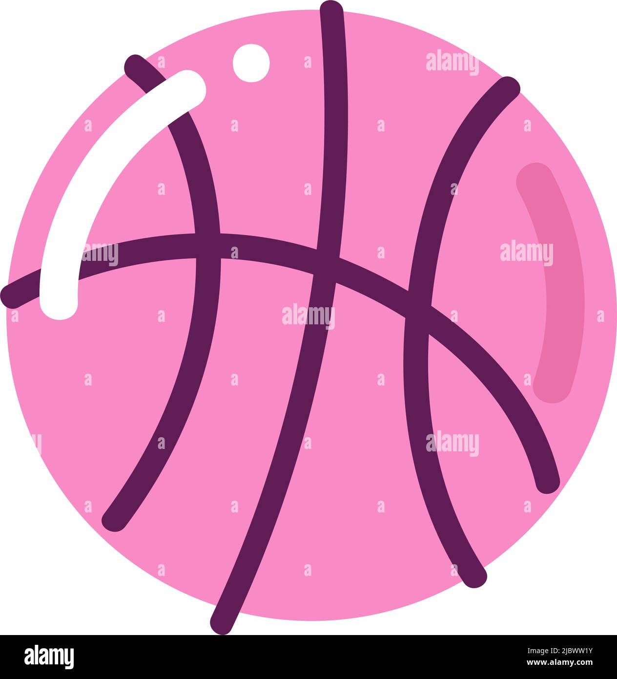 basketball ball cartoon Stock Vector Image & Art Alamy