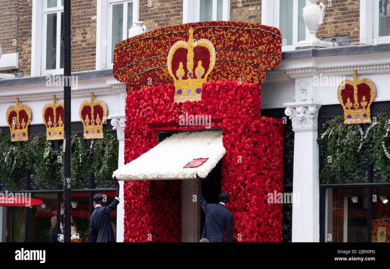Floral paradise in West London during Chelsea flower show 2022,British