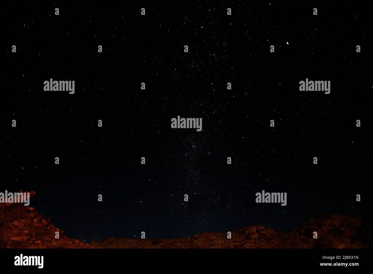 Night sky stars, Milky way galaxy with clouds. Moving and rotating ...