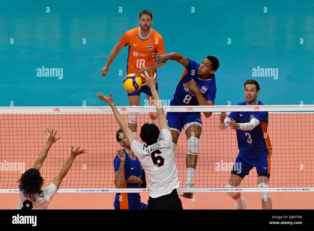 DF Brasilia 06/08/2022 MEN'S VOLLEYBALL NATIONS LEAGUE JAPAN X
