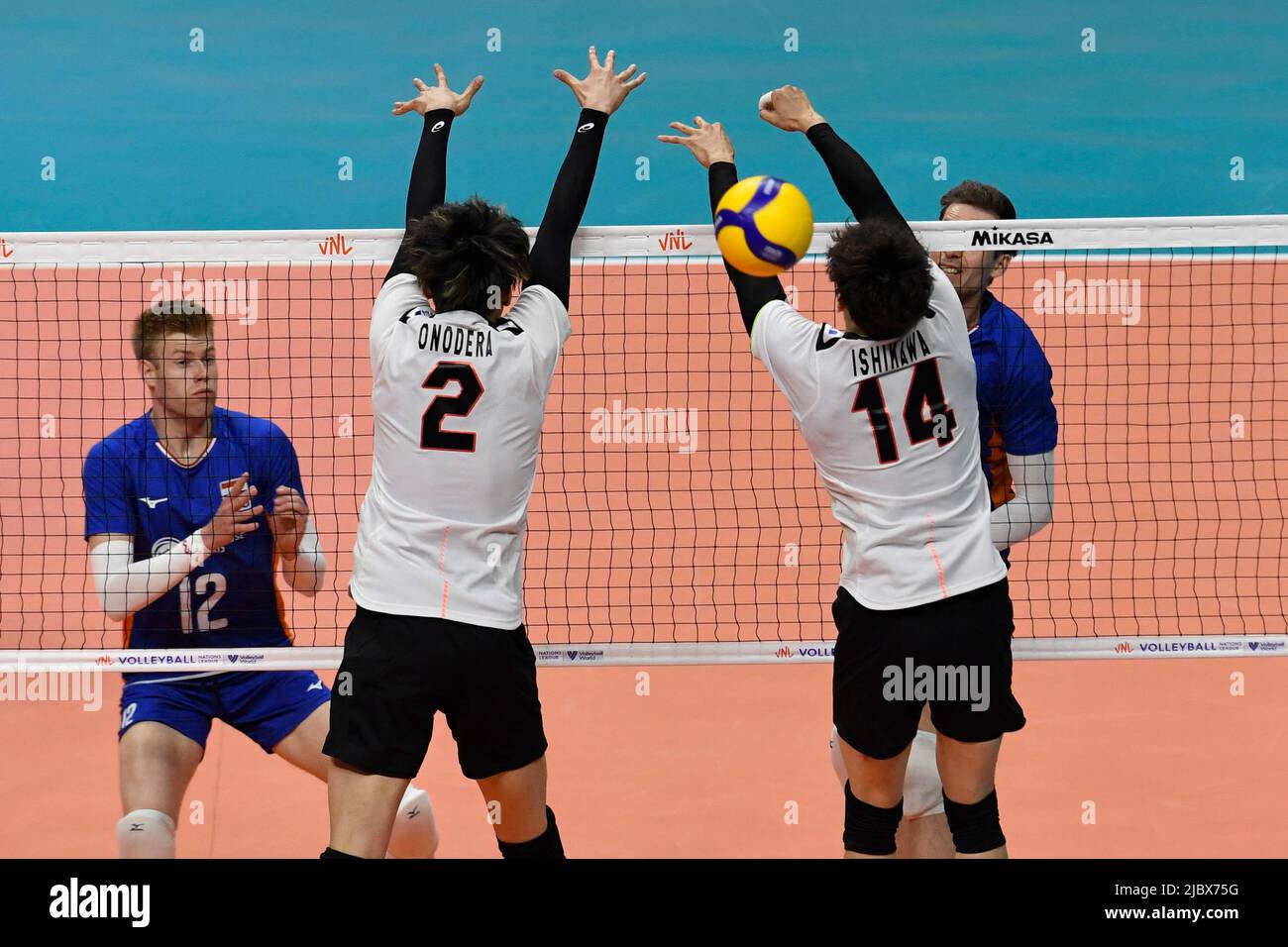 DF Brasilia 06/08/2022 MEN'S VOLLEYBALL NATIONS LEAGUE JAPAN X