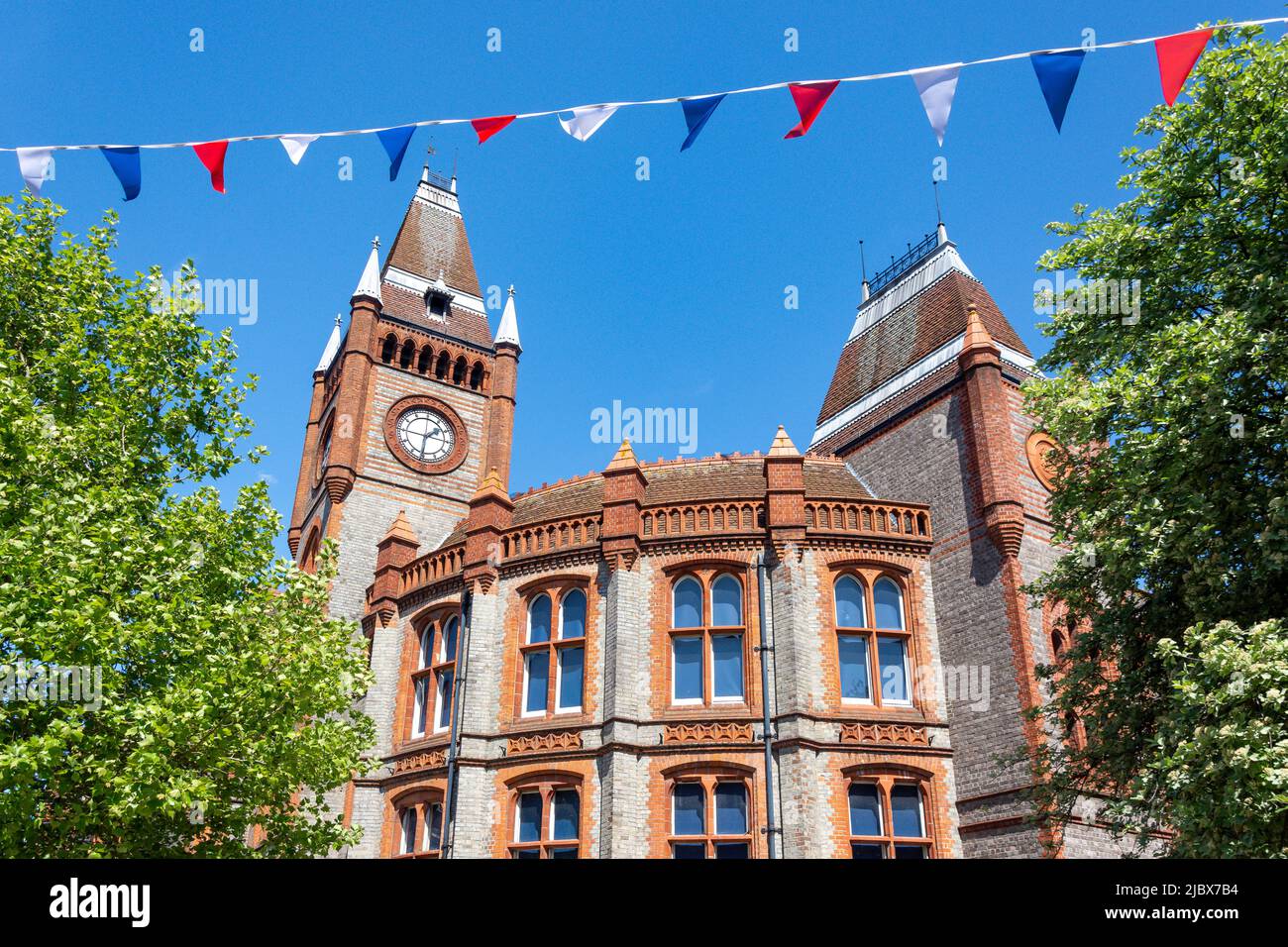 Reading Museum and Town Hall, Blagrave Street, Reading, Berkshire