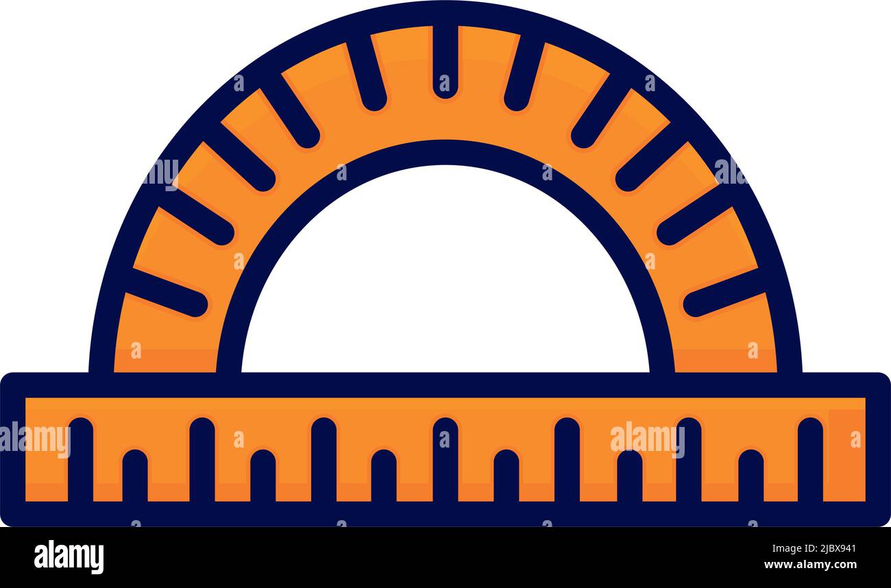 geometry protractor icon Stock Vector Image & Art Alamy