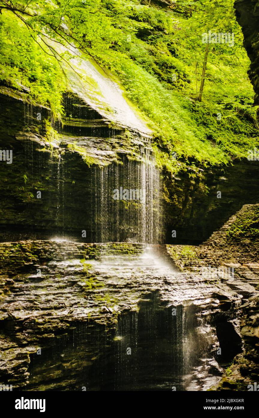 Watkins Glen state park, New York State, United States Stock Photo Alamy