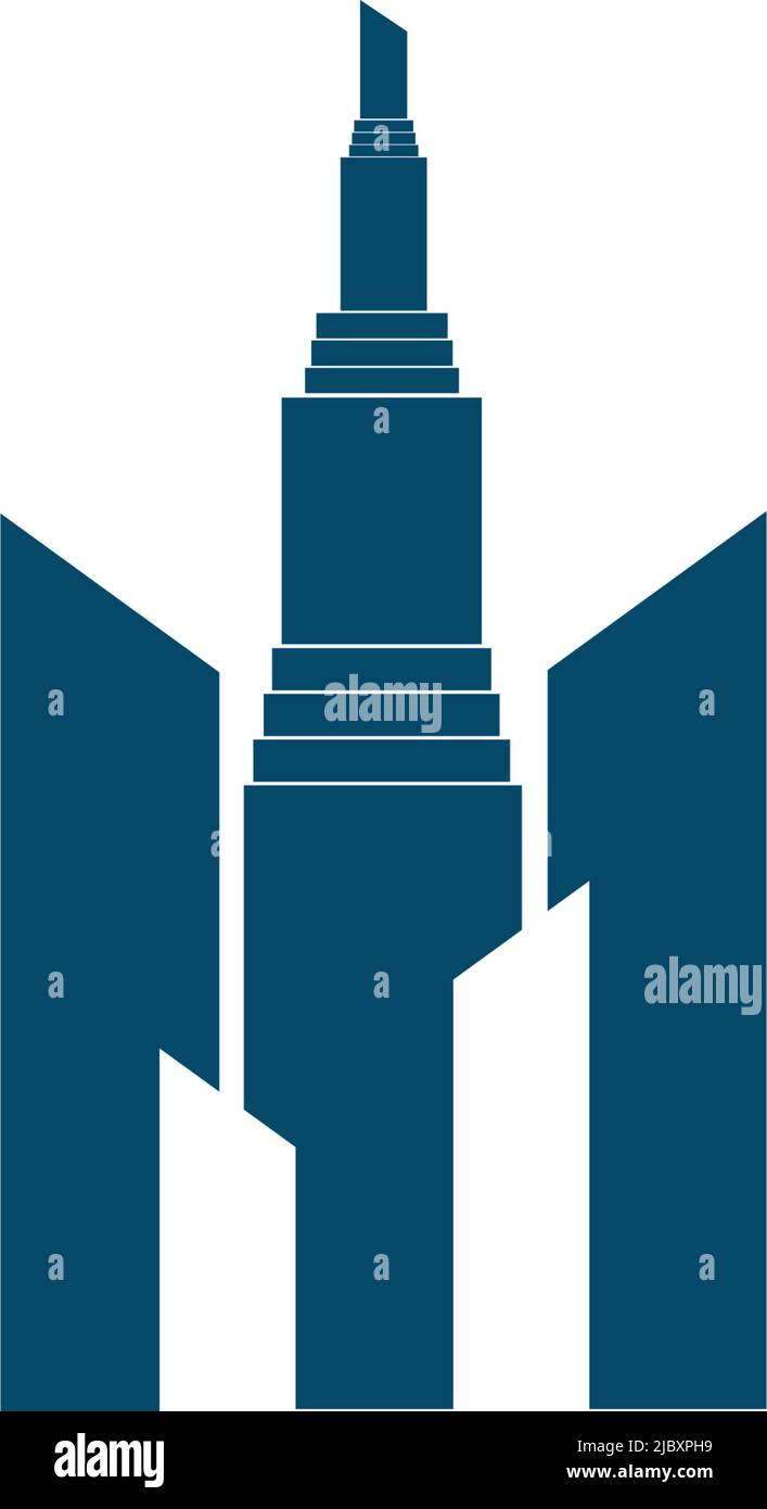 Building logo design vector template Stock Vector