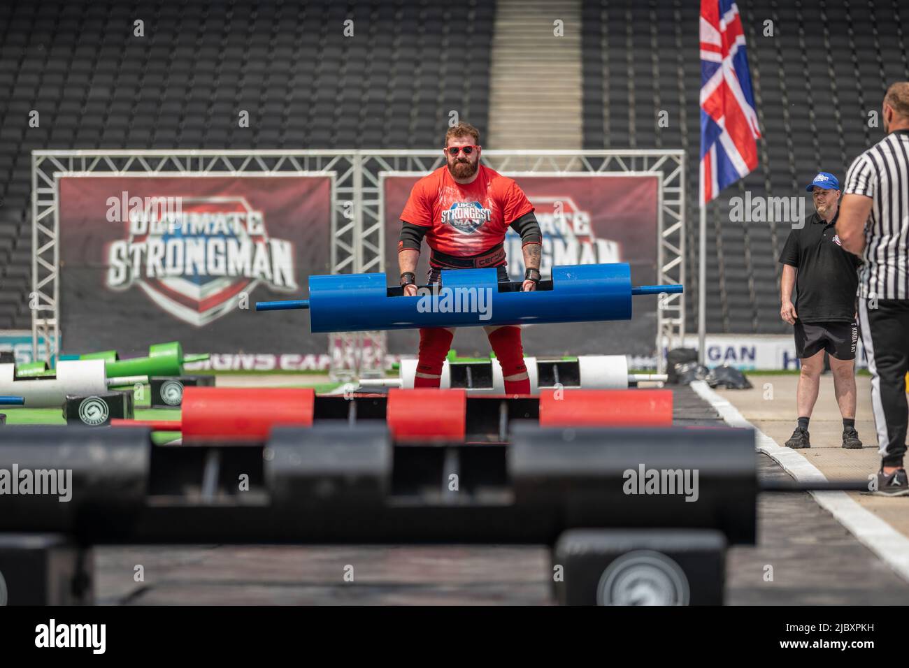 Ultimate Strongman UK 2022 Stock Photo