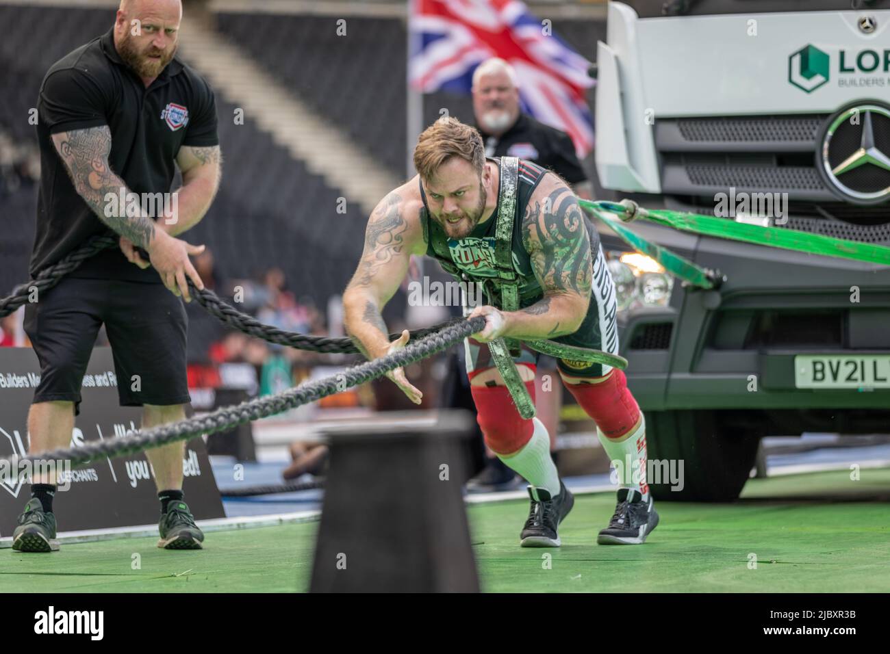 Ultimate Strongman UK 2022 Stock Photo