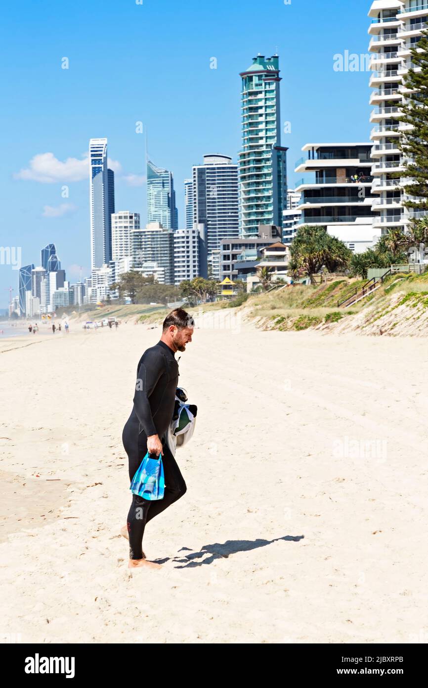 Queensland Australia / Tourists and locals alike enjoy the sunshine