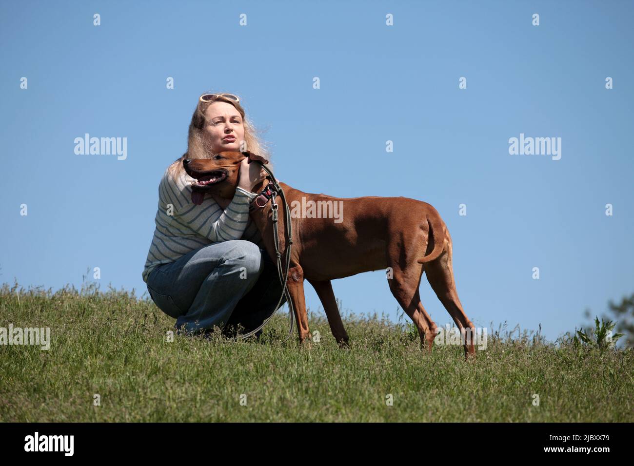 Beautiful young woman plays hi-res stock photography and images - Alamy