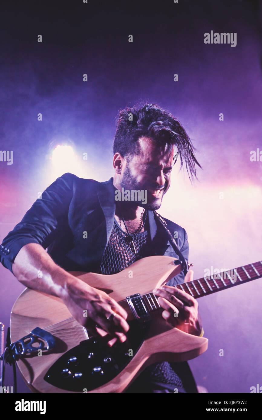 George Lewis Jr better known by his stage name Twin Shadow performs on ...